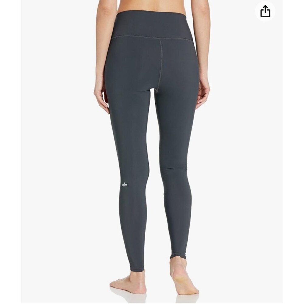 Alo Yoga Women's High Waisted Ripped Warrior Legging Size XS - Picture 2 of 9